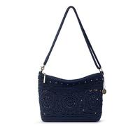 The Sak Lumi Convertible Crossbody Purse - Women's 3-in-1 Handbag for Everyday & Travel -Small Clutch Bag With Zipper Closure, Denim Medallion, One Size, Lumi Crossbody