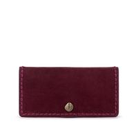 The Sak Mira Large Leather Wallet - Womens Wallet, Snap Closure, Black Cherry Suede, L, Mira Large Wallet