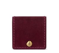 The Sak Mira Small Leather Wallet - Womens Wallet, Snap Closure, Black Cherry Suede, One Size, Mira Small Wallet