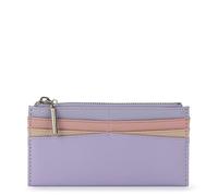 The Sak Neva Large Card Wallet - Slim Leather Wallet for Women - Card Holder With 6 Credit Card Slots & Zipper Closure