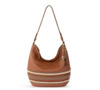 The Sak Sequoia Hobo Bag - Premium Large Leather Women's Handbag for Everyday & Travel - Durable Purse With Zipper Pocket, Tobacco Neutrl Smnyak, One Size
