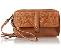 The Sak Women's Sequoia Extra Large Smartphone Crossbody, Tobacco Floral Embossed Ii, One Size