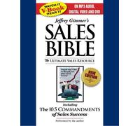 The Sales Bible By Jeffrey Gitomer(A)/Jeffrey Gitomer(N) [Audiobook. MP3 CD]