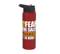The Sales Manager is here Stainless Steel Insulated Water Bottle