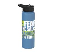The Sales Manager is here Stainless Steel Insulated Water Bottle
