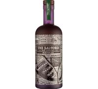 The Salford Rum Company Rum & Black 70cl (28% ABV) - Smooth, Sweet & Moreish Blackcurrant Flavours With A Warming Rum Hit - A Delicious Drink - Beautifully Presented Limited Edition Bottle Design