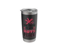 The Salon is My Happy Place Stainless Steel Insulated Tumbler
