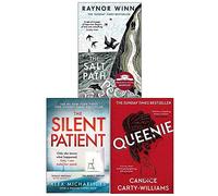 The Salt Path, The Silent Patient, Queenie 3 Books Collection Set