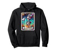 The Salty Bitch Tarot Card Skeleton Pullover Hoodie