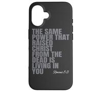 The Same Power That Raised Christ From Dead Is Living In You Case for iPhone 16