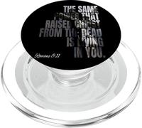The Same Power That Raised Christ From Dead Is Living In You PopSockets PopGrip for MagSafe