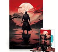 The Samurai Jigsaw Puzzle for Adults 1000 Pieces Think Smart Toy Home Enjoy Accurate Cut Wall Art Decor (50x75cm)