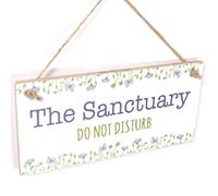The Sanctuary Do Not Disturb Sign