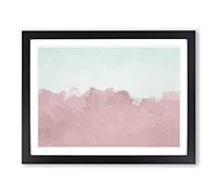 The Sand Dunes In Southern California In Abstract Modern Art Framed Print | A3 Black Framed Wall Art | Ready to Hang | Abstract Fantasy Picture | Living Room Bedroom Lounge Office