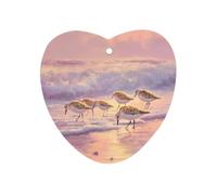 The Sandpiper Birds on Beach Car Aromatherapy Tablets