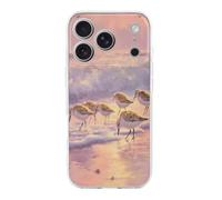 The Sandpiper Birds on Beach Cover Compatible with iPhone 17 | Classic Protection Suitable for iPhone 17 Pro