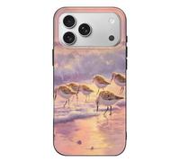 The Sandpiper Birds on Beach Cover Compatible with iPhone 17 | Classic Protection Suitable for iPhone 17 Pro Max