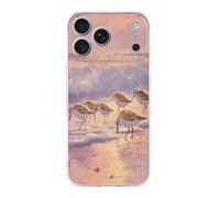The Sandpiper Birds on Beach Cover Compatible with iPhone 17 | Classic Protection Suitable for iPhone 17 Pro Max