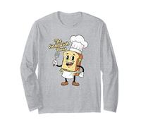 The Sandwich Boss Making Sandwiches Coffee Cafe Deli Long Sleeve T-Shirt