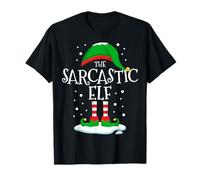 The Sarcastic Elf Christmas Family Matching Xmas Group Funny T-Shirt