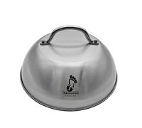 The Sasquash - Heavy Duty 9" Wide Smashed Burger Melting Cheese Dome - Commercial Grade Stainless Steel Basting and Steaming Cover
