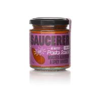 The Saucerer Roasted Aubergine & Spicy Harissa Stir-in Pasta Sauce - 190g