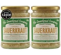 The Sauerkraut Company Award Winning Aged Traditional Sauerkraut Packed with Living Pro-Gut Bacteria (Unpasteurised)… (2 Jars)