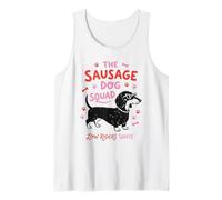 The Sausage Dog Squad Low Riders Unite Dachshund Tank Top