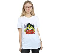 The Savage She-Hulk Cotton Boyfriend T-Shirt Marvel White S