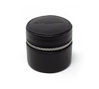 THE SAVILE ROW COMPANY LONDON Men's 100% Leather Cufflink Storage Box (Black)