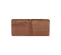 THE SAVILE ROW COMPANY LONDON Men's Genuine Soft Tan Leather Bifold Tab Wallet