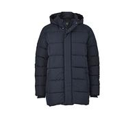 THE SAVILE ROW COMPANY LONDON Men's Luxury Quilted Puffer Jacket with Recycled Polyester Outer - Navy - XXL