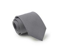 THE SAVILE ROW COMPANY LONDON Men's Luxury Silk Tie Necktie - Navy Spotted