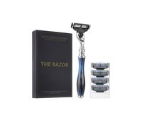 Marbled Blue Resin Men's Razor - Savile Row Company