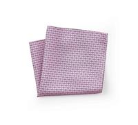 THE SAVILE ROW COMPANY LONDON Men's Silk Pocket Square Handkerchief - Pink Chain