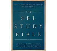 The Sbl Study Bible: The Society of Biblical Literature, Blue, Green, Study Bib