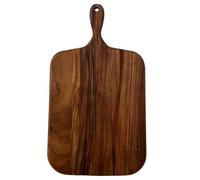 The Scandifornian Walnut Wood Cutting Board | Jumbo Extra Large Size 26" x 16", Paddle Shape with Handle | Premium Elegant Handcrafted Walnut Cutting Board | Perfect for Entertaining