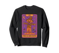 The Scarecrow Tarot Card Halloween Sweatshirt