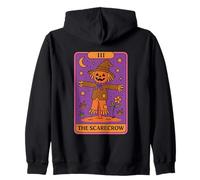 The Scarecrow Tarot Card Halloween Zip Hoodie