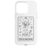 The Scarecrow Tarot Card Night Stars Design Case for iPhone 15 Pro Max