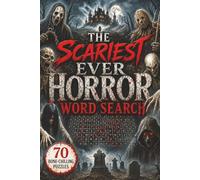 The Scariest Ever Horror Word Search: Adults and Teens Halloween Gift, Horror Movie Puzzle Book