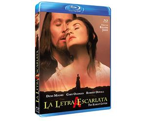 The Scarlet Letter 1995 Blu-Ray Spanish Import, Plays in English, Demi Moore, Gary Oldman, Nathaniel Hawthorne, Roland Joffé