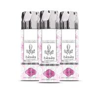 The Scent Washwashah 200ML Perfume Body Spray - PACK OF 3 - Luxurious Arabian Aromas, Rich & Long-Lasting Scent. Effective for Men & Women, Cruelty Free, 200ML