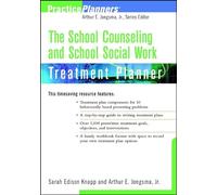 The School Counseling and School Social Work Treatment Planner (PracticePlanners)