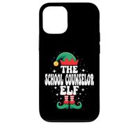 The School Counselor Elf Funny Christmas Matching Family Case for iPhone 12/12 Pro