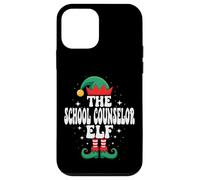 The School Counselor Elf Funny Christmas Matching Family Case for iPhone 12 mini