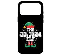 The School Counselor Elf Funny Christmas Matching Family Case for iPhone 17 Pro Max