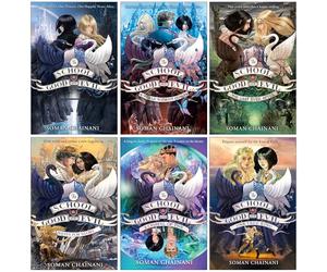 The School for Good and Evil Series 1-6 Books Collection Set By Soman Chainani (School for Good and Evil, A World Without Princes, Last Ever After, Quests for Glory, Crystal of Time & One True King)