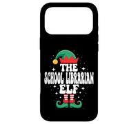 The School Librarian Elf Funny Christmas Matching Family Case for iPhone 17 Pro Max