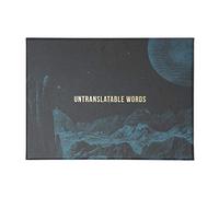 The School of Life Untranslatable Words Cards Set, Multicolour